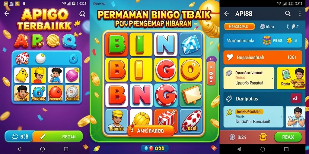 Tampilan gameplay seru dari API88 dengan kartu Bingo.