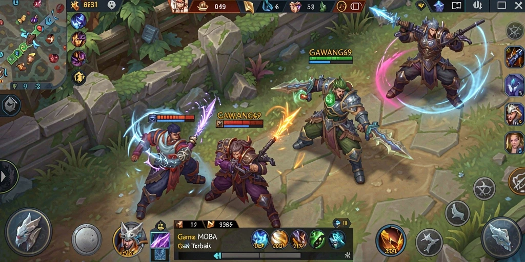 Tampilan menarik dari gameplay GAWANG69 yang mendebarkan.