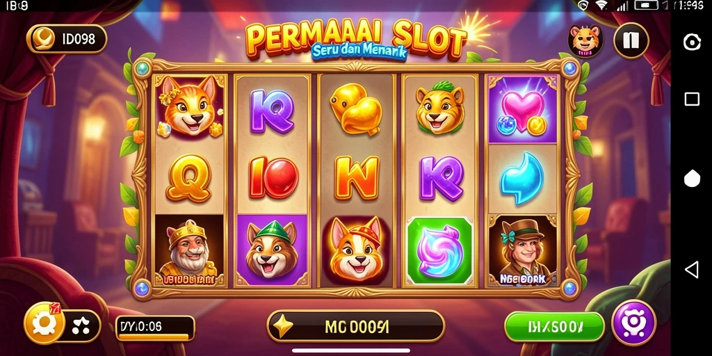Screenshot gameplay ID098 menampilkan keseruan slot yang menawan.
