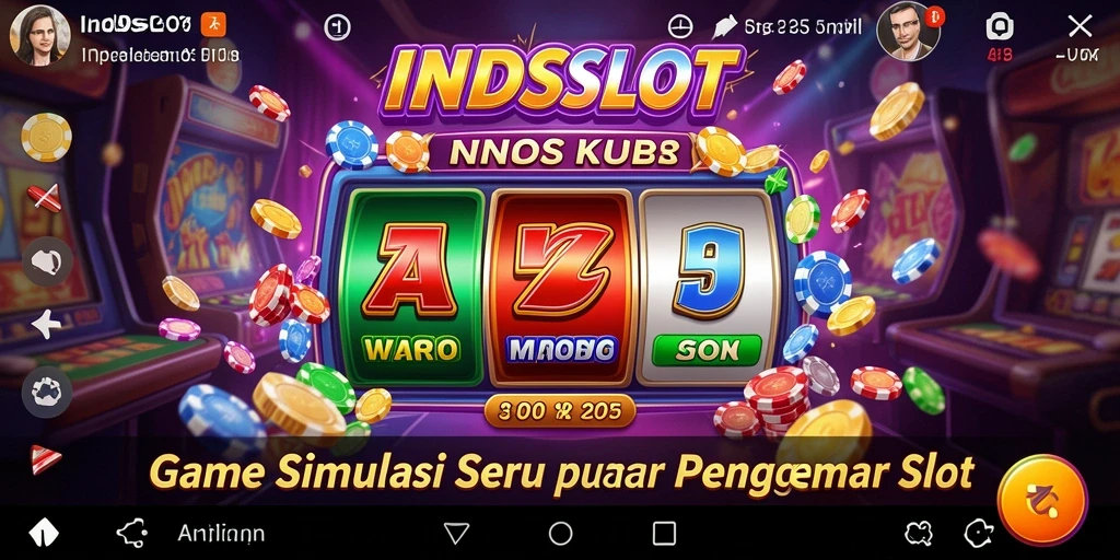 Screenshot permainan INDSLOT yang menunjukkan mesin slot yang menarik.