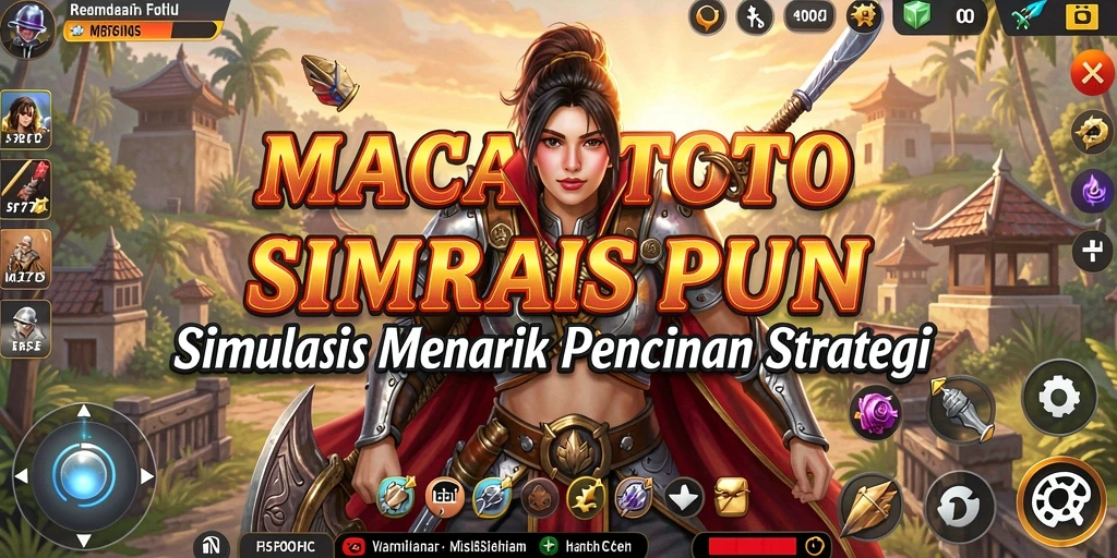 Tangkapan layar utama dari gameplay <strong>MACANTOTO</strong> yang menampilkan aksi seru dan strategi.
