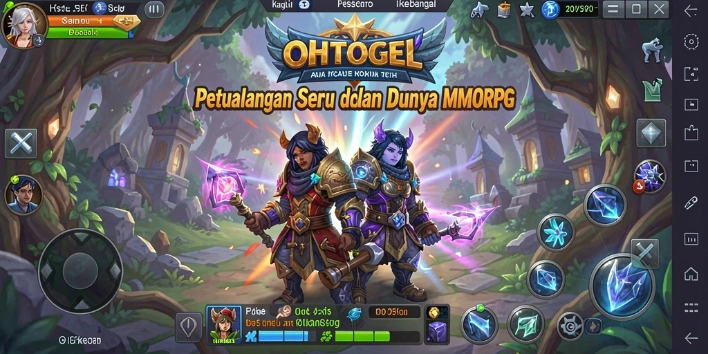 Tampilan gameplay menakjubkan OHTOGEL yang menarik dan interaktif.