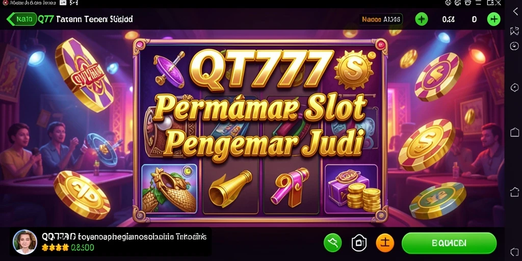 Tampilan gameplay seru dari permainan Slot QT777.
