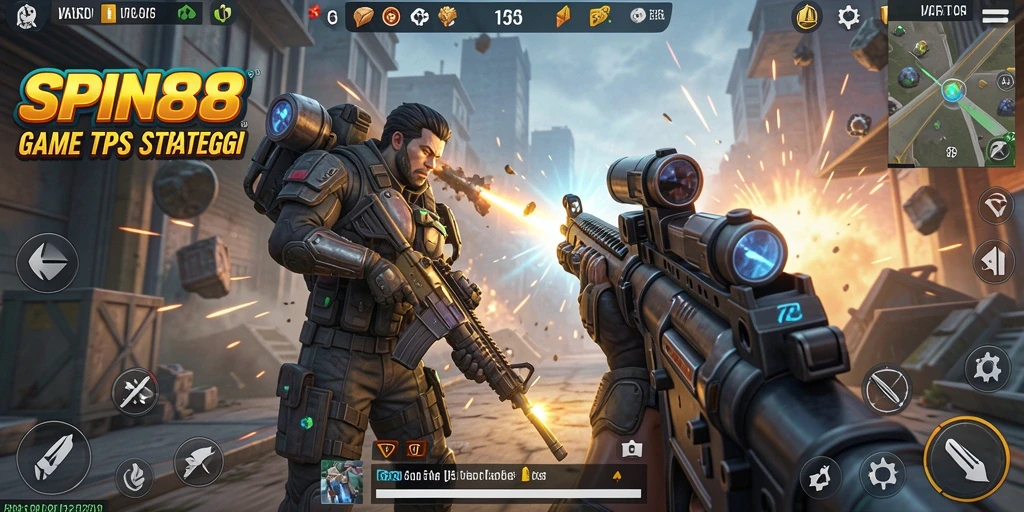 Tampilan menarik dari gameplay SPIN88 dengan aksi pertempuran seru.