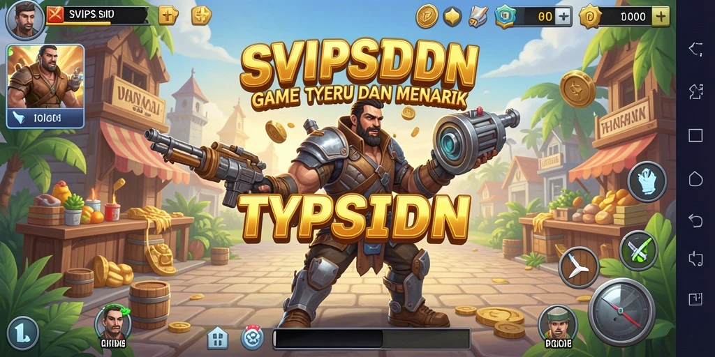 Tampilan gameplay menarik dari SVIPSIDN yang seru dan menantang.