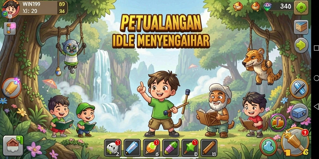 Screenshot WIN199 menampilkan gameplay Idle yang seru dan menarik.